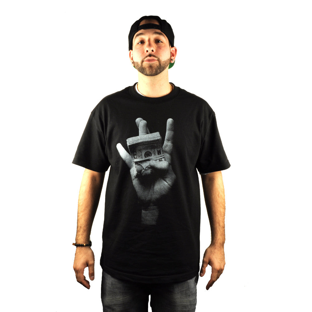 594 x Bio594 - Westside Hustlers Men's Shirt, Black - The Giant Peach