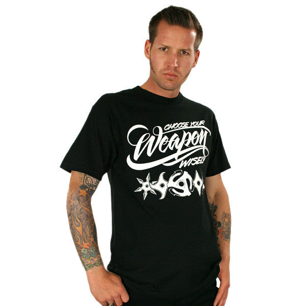 Buddhapparel x DJ Qbert Men's Shirt, Black - The Giant Peach