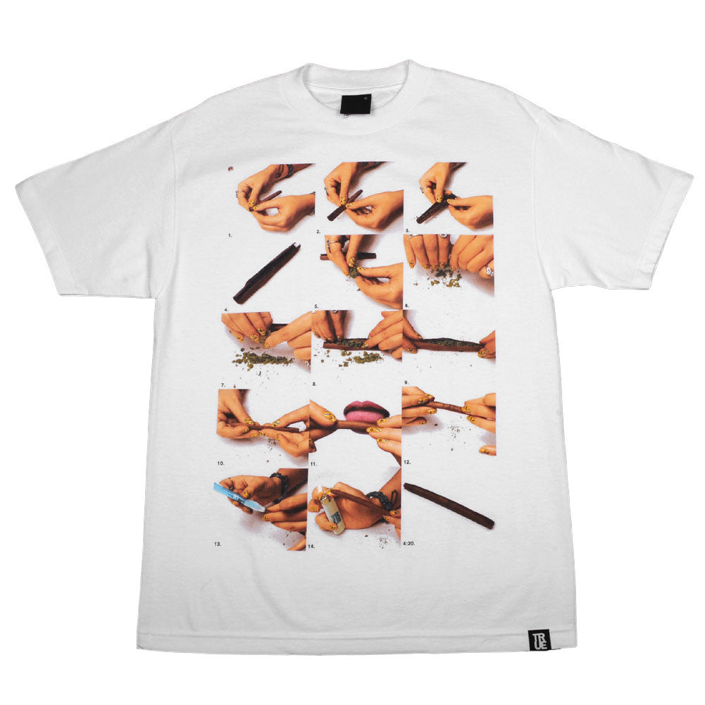 TRUE - Blunt 101 Men's Shirt, White - The Giant Peach