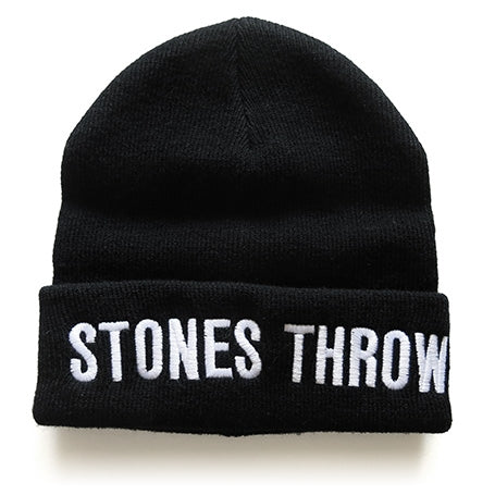 Stones Throw - Bold Beanie, Black - The Giant Peach