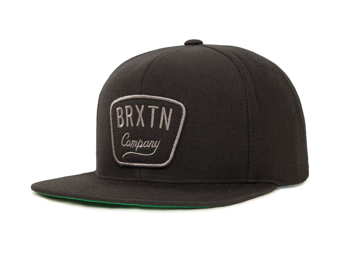 Brixton - Gaston Men's Snapback, Black - The Giant Peach