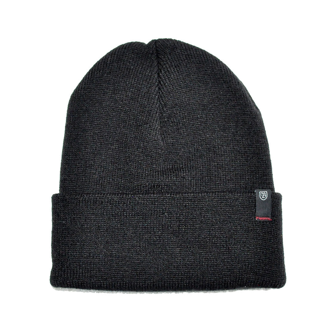 Brixton - Morley Watch Cap Men's Beanie, Black - The Giant Peach
