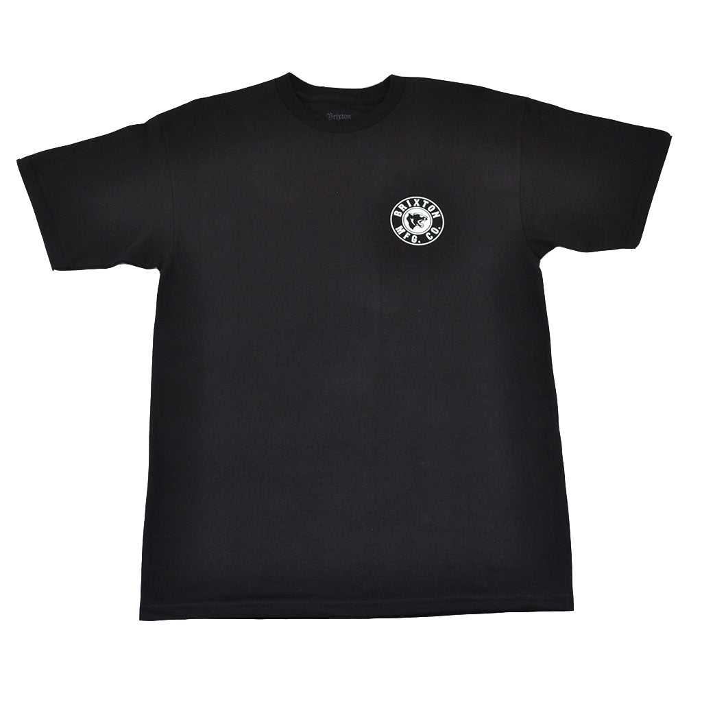 Brixton - Prowler Men's S/S Standard Tee, Black - The Giant Peach