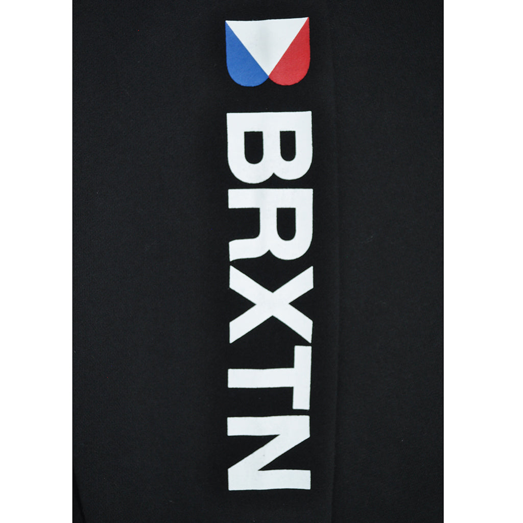 Brixton - Stowell Men's Hoodie, Black - The Giant Peach