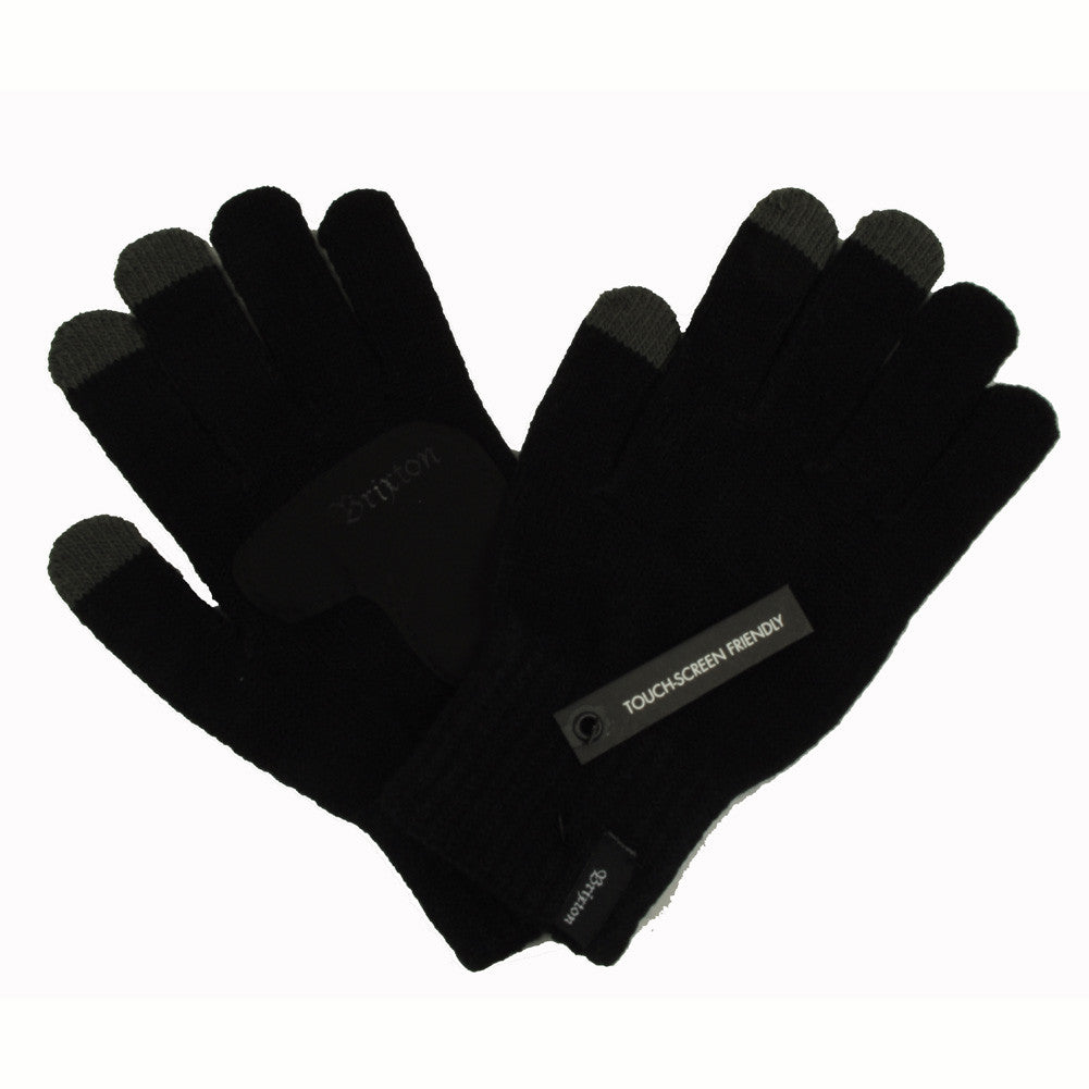 Brixton - Butcher Gloves, Black - The Giant Peach