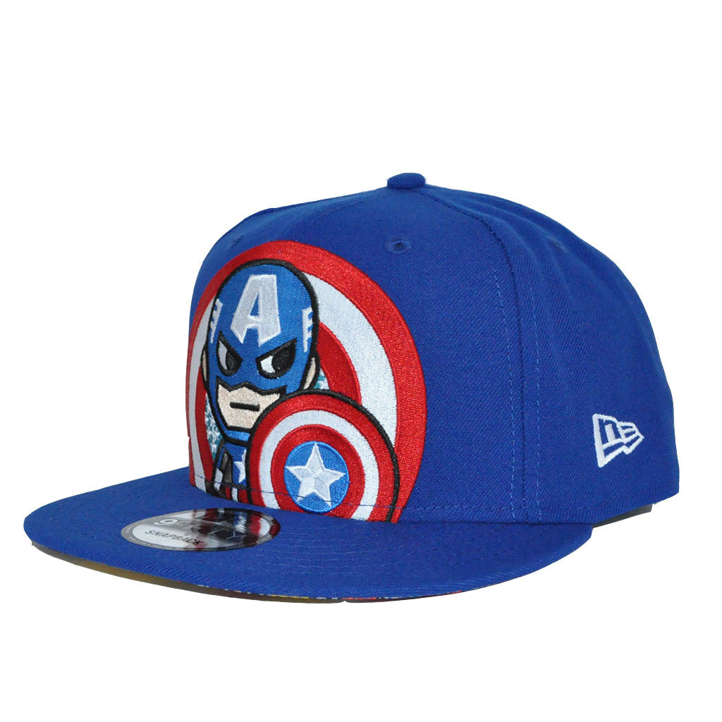 tokidoki - The Captain Snapback Hat, Blue - The Giant Peach