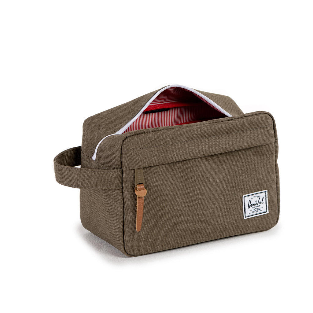 Herschel Supply Co - Chapter Travel Kit, Crosshatch Beech - The Giant Peach