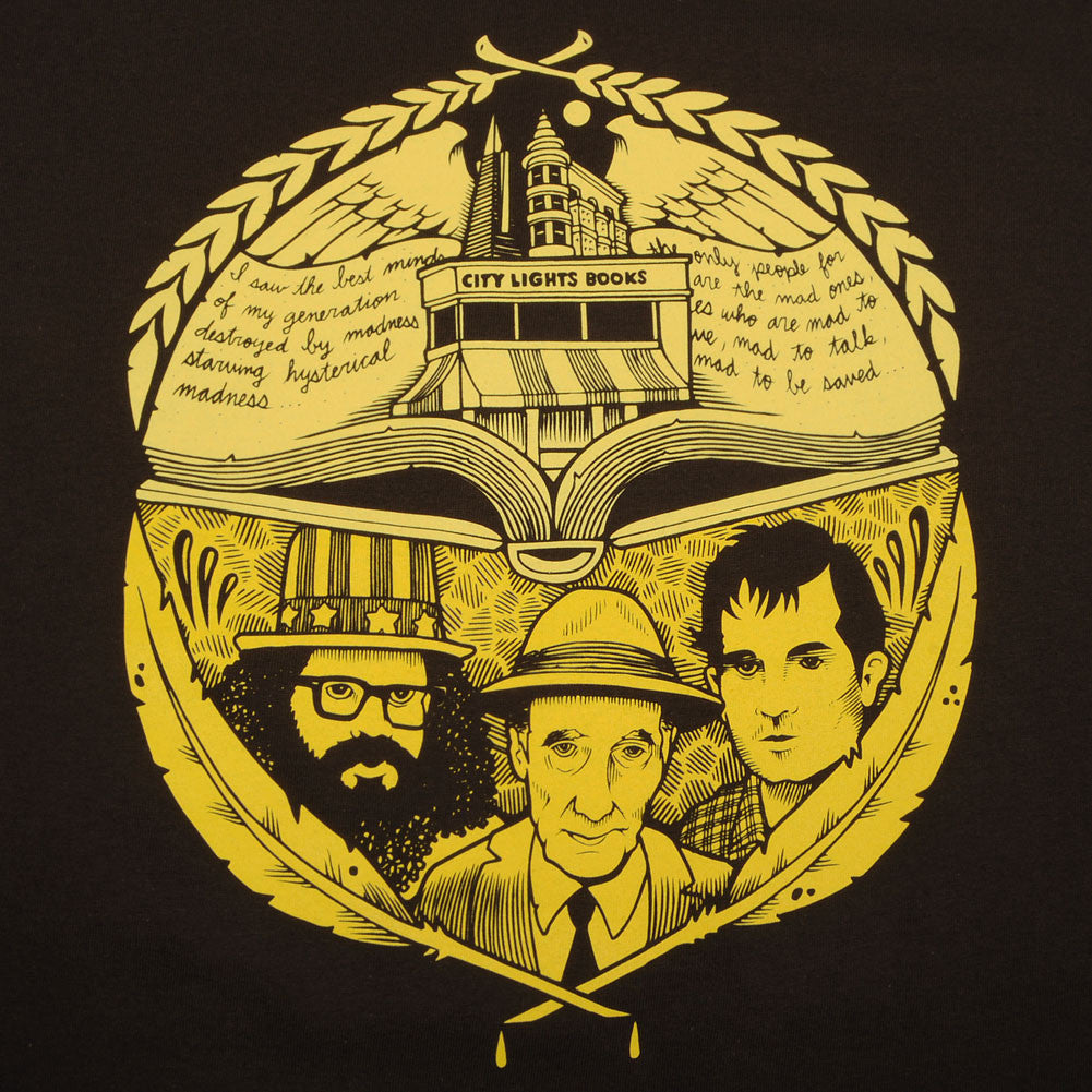 SuperFishal (Jeremy Fish) - The Beats Men's Shirt, Brown - The Giant Peach