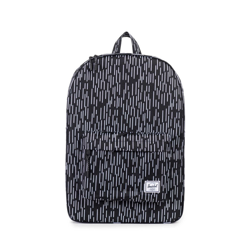 Herschel backpack black and white best sale