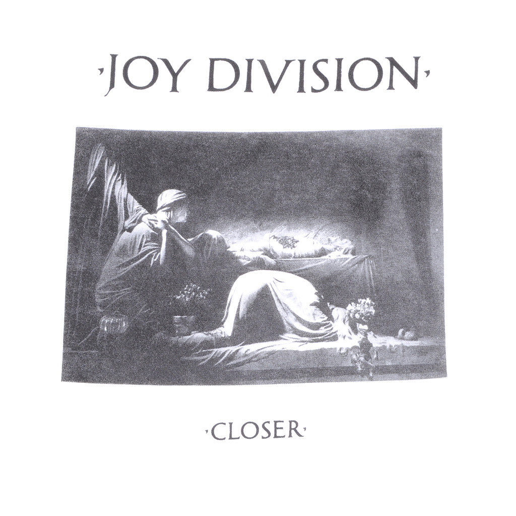Joy Division - Closer Men's Shirt, White - The Giant Peach