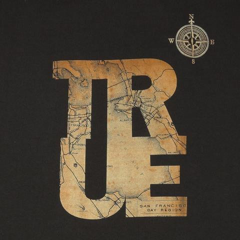 TRUE - Compass Men's Shirt, Brown - The Giant Peach