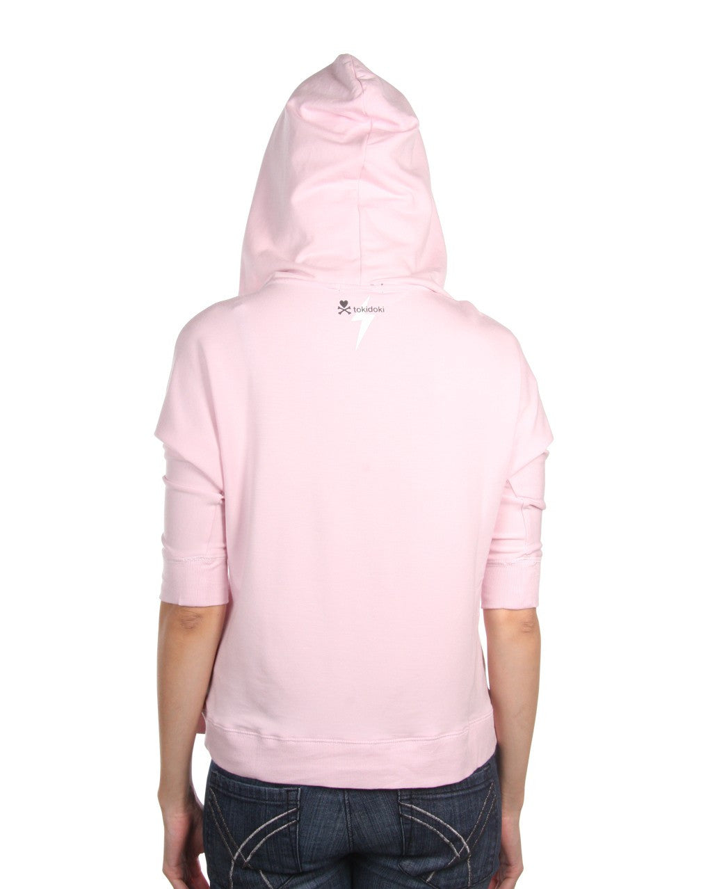 tokidoki - Cool Diamante Women's Hoodie, Pale Pink - The Giant Peach