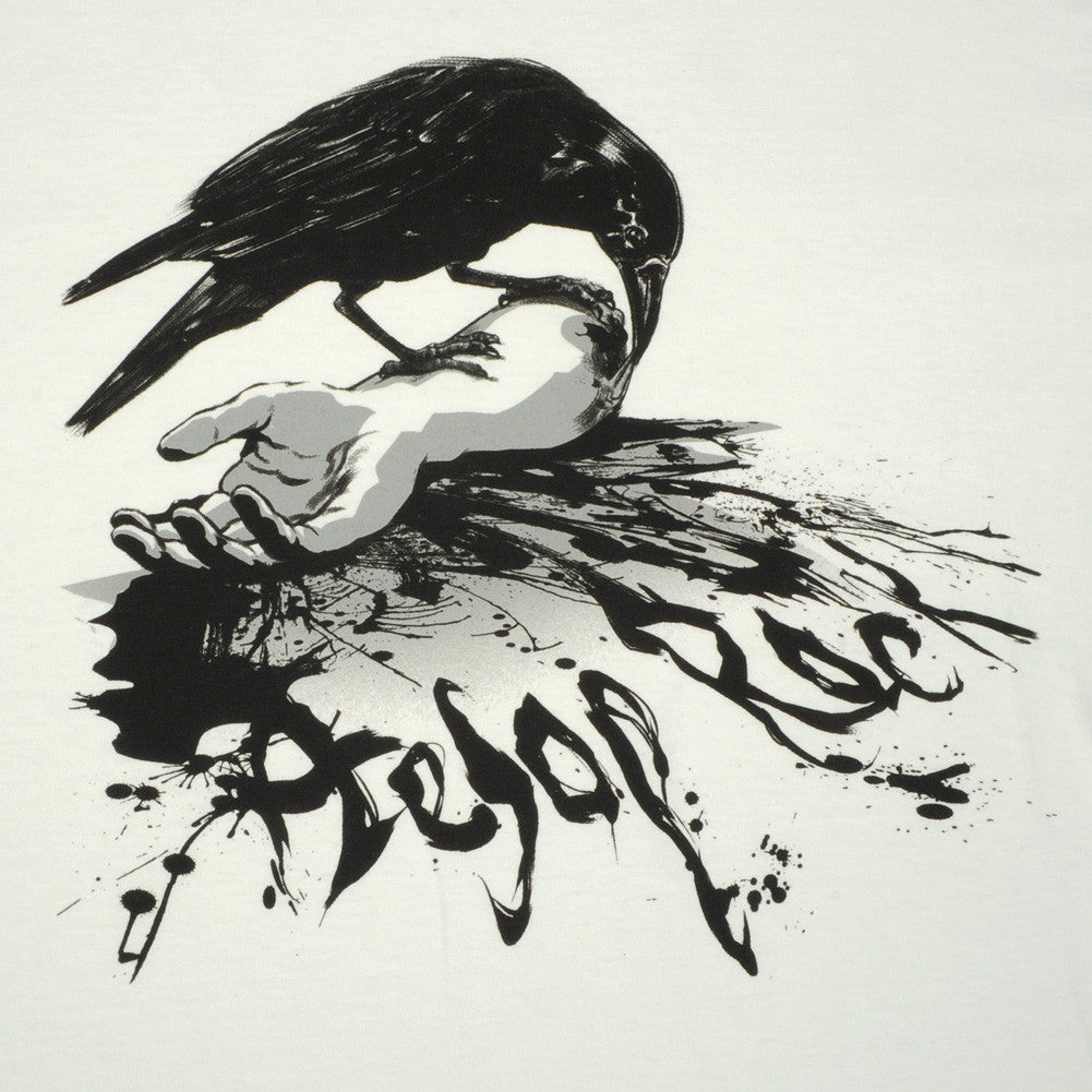 Aesop Rock - Crow Men's Shirt, White - The Giant Peach