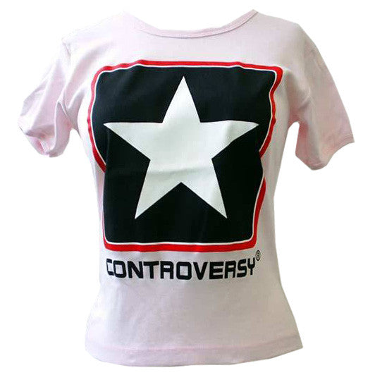 Little Brother - Controversy Women's Shirt, Pink - The Giant Peach