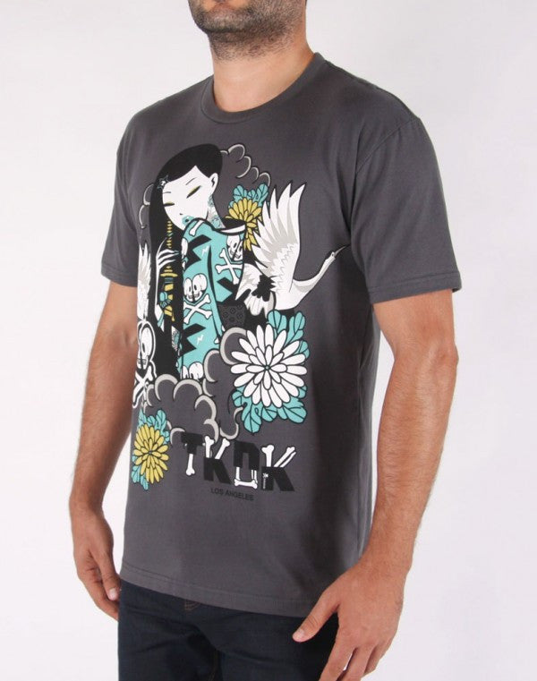 tokidoki TKDK - Dark and Stormy Men's Shirt, Storm - The Giant Peach