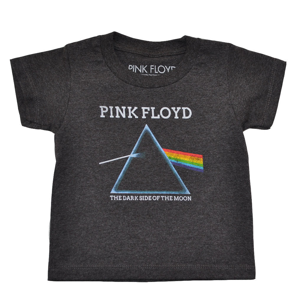 Pink Floyd - The Dark Side Toddler Tee, Charcoal - The Giant Peach