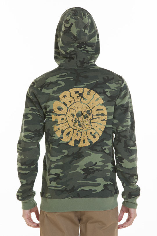 OBEY - Death Trip Men's Hoodie, Camo - The Giant Peach