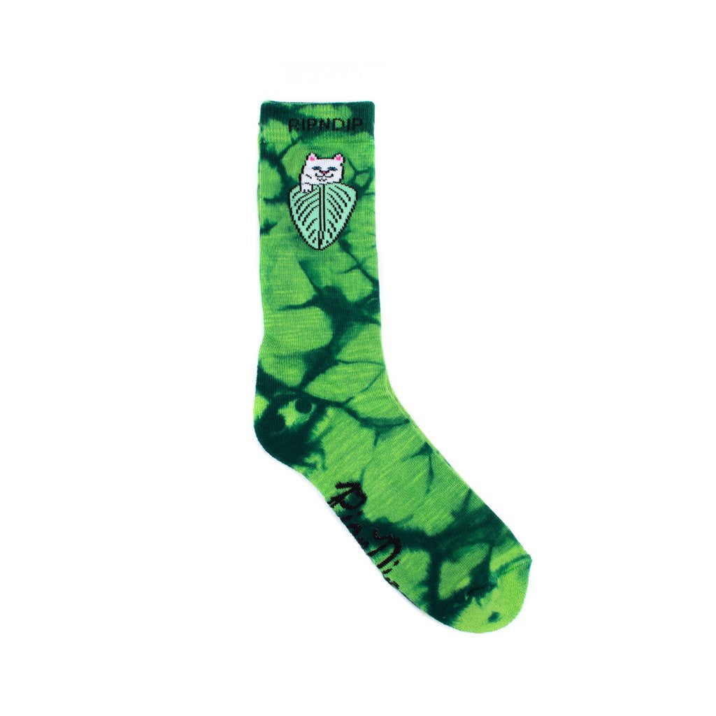 RIPNDIP - Frida Nermal Socks, Jungle Tie Dye - The Giant Peach