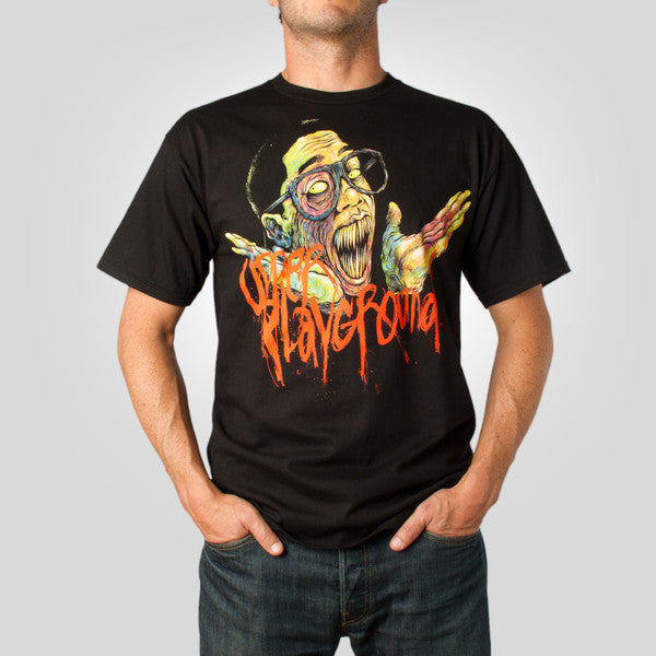 Upper Playground - Alex Pardee Did I Do That Men's Shirt, Black - The Giant Peach