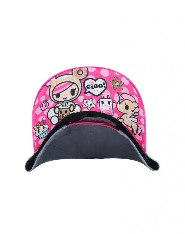 tokidoki - Donut Boba Snapback Hat, Storm