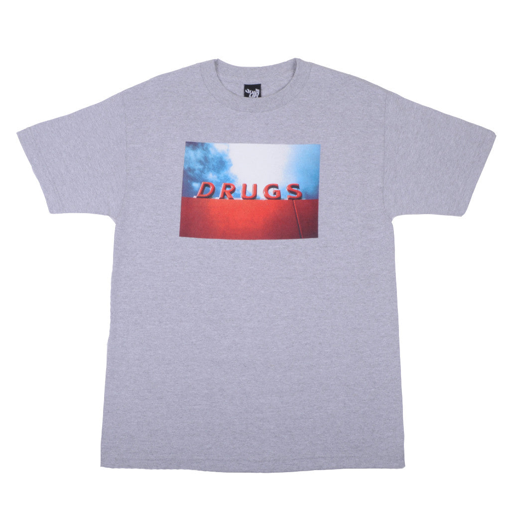 The Quiet Life - Drugs Men's Tee, Heather Grey - The Giant Peach