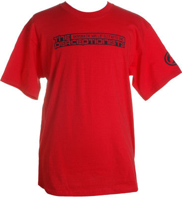 Perceptionists - Perceptionists Men's Shirt, Red - The Giant Peach