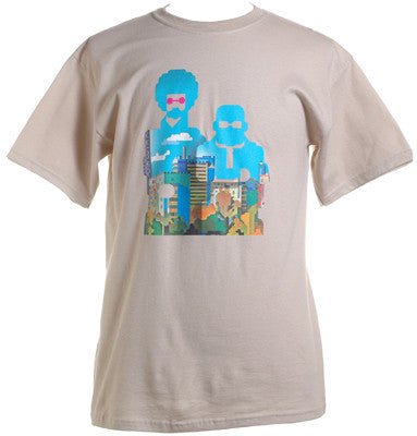 Gnarls Barkley - The Odd Couple Album Cover Men's Shirt, Light Grey - The Giant Peach