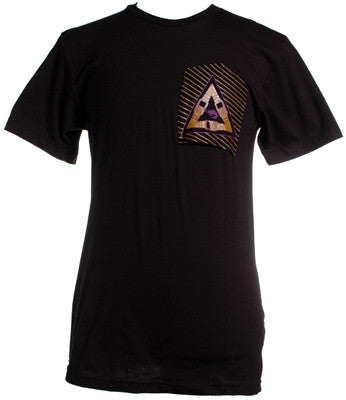 Free Gold Watch - Pyramid Dream Men's Shirt, Black - The Giant Peach