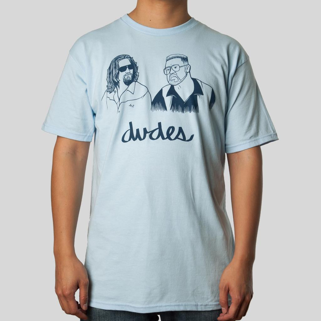 SuperFishal - Dudes Men's Shirt, Light Blue - The Giant Peach