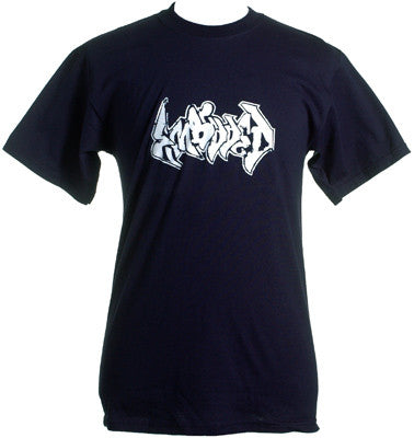 Embedded - Logo Shirt, Navy - The Giant Peach