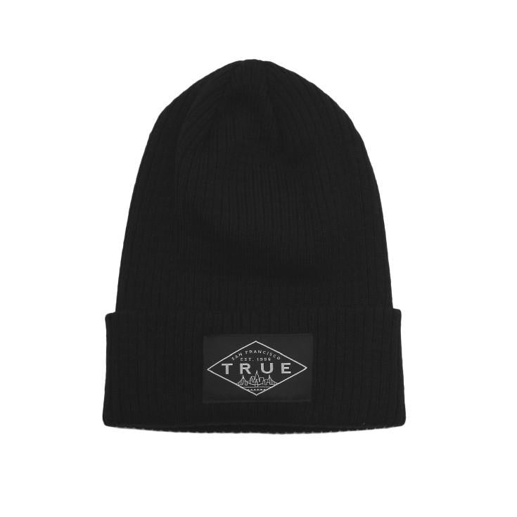 TRUE - Establishd Basic Beanie, Black
