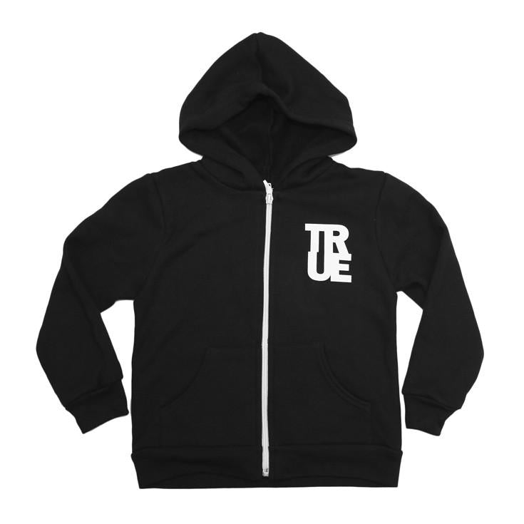 TRUE - Established Basic Kids Hoodie, Black