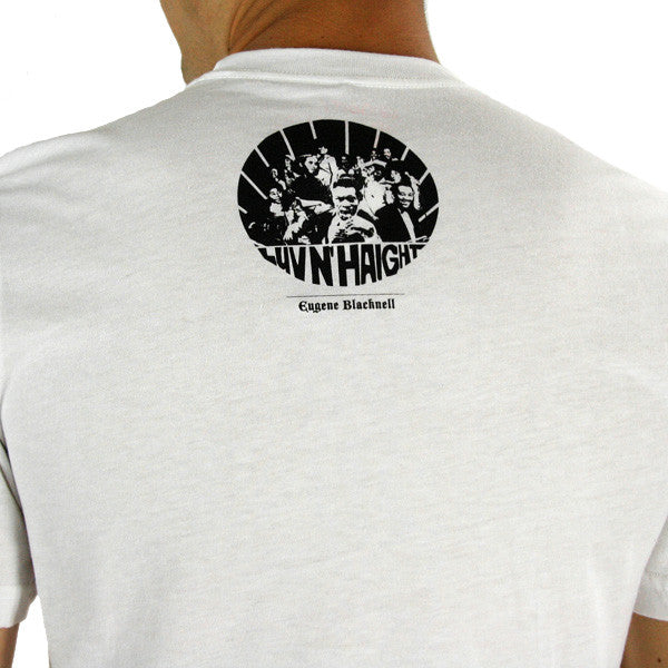 Ubiquity - Eugene Blacknell Organic Men's Shirt, White - The Giant Peach