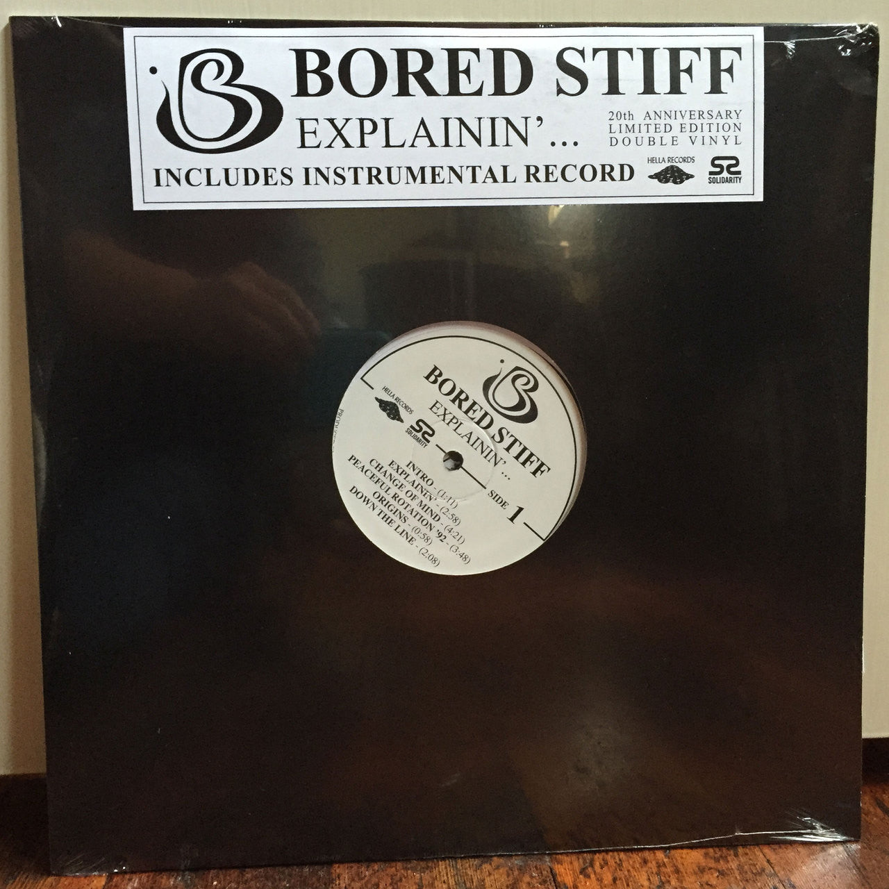 Bored Stiff - Explainin' (20th Anniversary), 2xLP - The Giant Peach