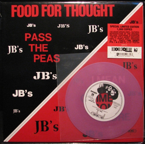 The J.B.'s - Food For Thought, LP vinyl + bonus 7" - The Giant Peach