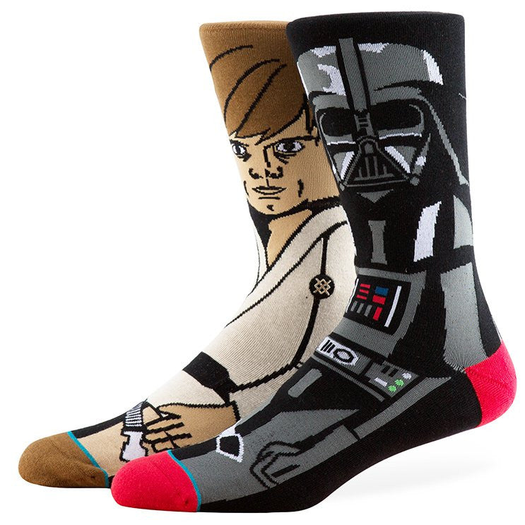 Stance - Force Men's Socks, Black - The Giant Peach