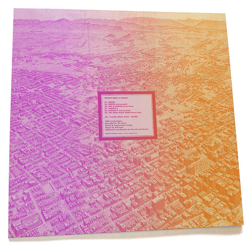 Madlib & Freddie Gibbs - Deeper, 12" Vinyl - The Giant Peach