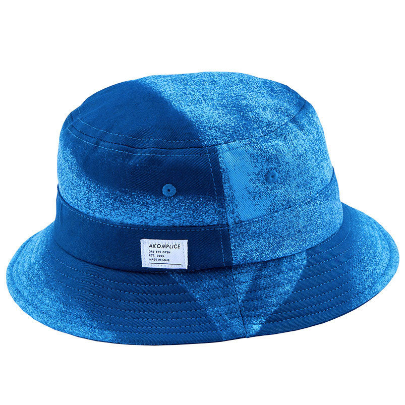 Akomplice - Freedom Mountain Bucket Hat, Green/Navy - The Giant Peach