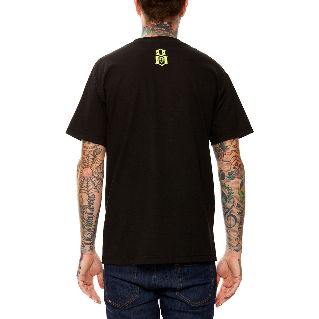 REBEL8 - Fried Men's Shirt, Black - The Giant Peach