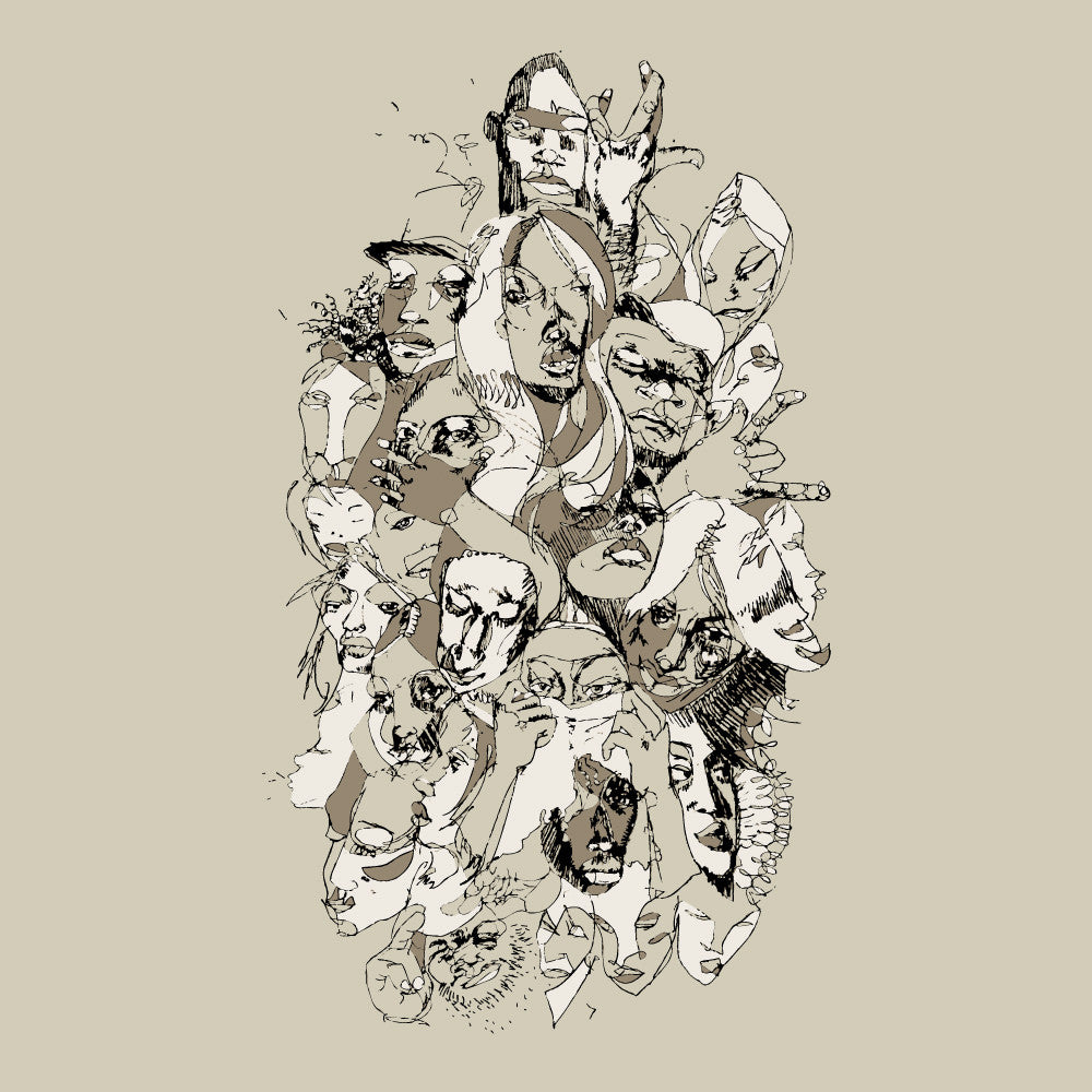 FIFTY24SF - David Choe Skateboard Men's Shirt, Sand - The Giant Peach