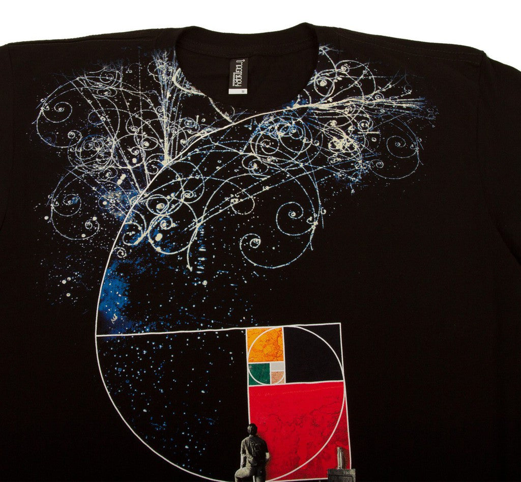 Imaginary Foundation - Golden Easel Men's Shirt, Black - The Giant Peach