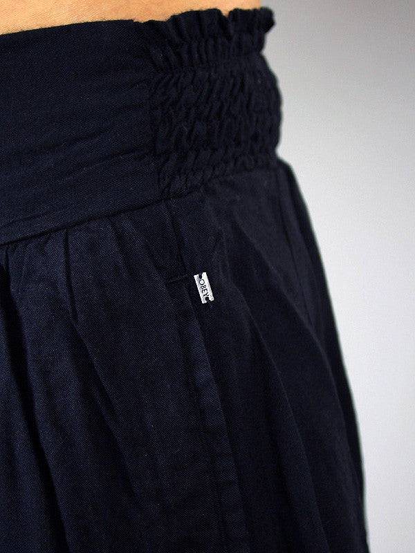 OBEY - Victory Women's Skirt, Dusty Jet Black - The Giant Peach