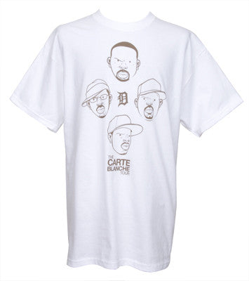 Phat Kat - The Carte Blanche Tour Men's Shirt, White - The Giant Peach