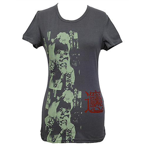fiftyseven-thirtythree - Anna May Wong II Women's Shirt, Asphalt - The Giant Peach