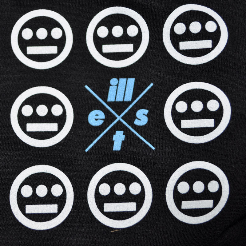 delHIERO x Illest Infant Bodysuit, Black - The Giant Peach