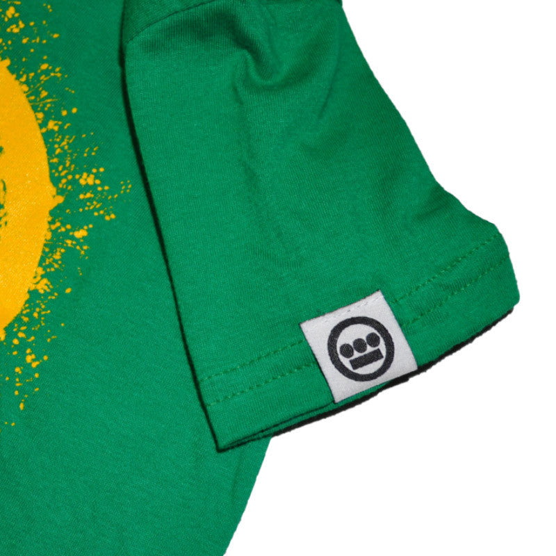 delHIERO - Splatter Kid's Tee, Kelly Green - The Giant Peach