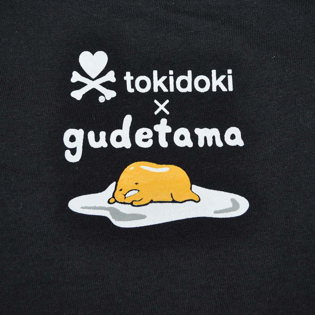 tokidoki - Gudetama Air Women's Tee, Black - The Giant Peach
