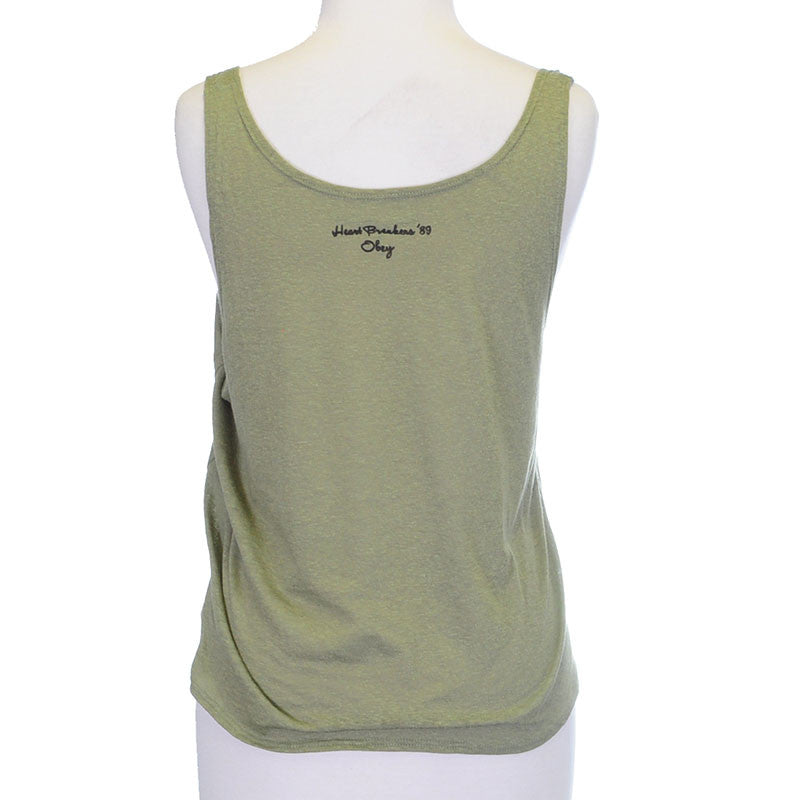 OBEY - 89 Heartbreakers Women's Break Up Tank, Dried Herb - The Giant Peach
