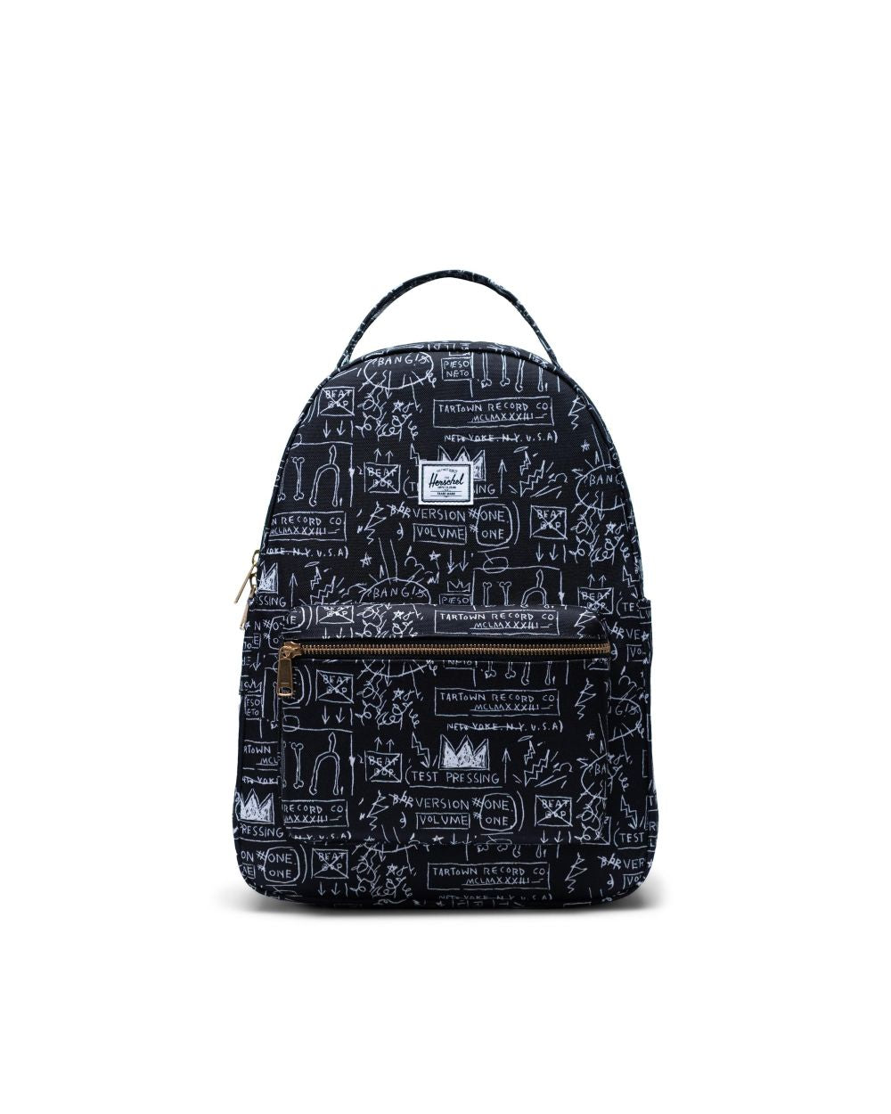 herschel backpack gray black mid volume Herschel Supply Co. x Basquiat