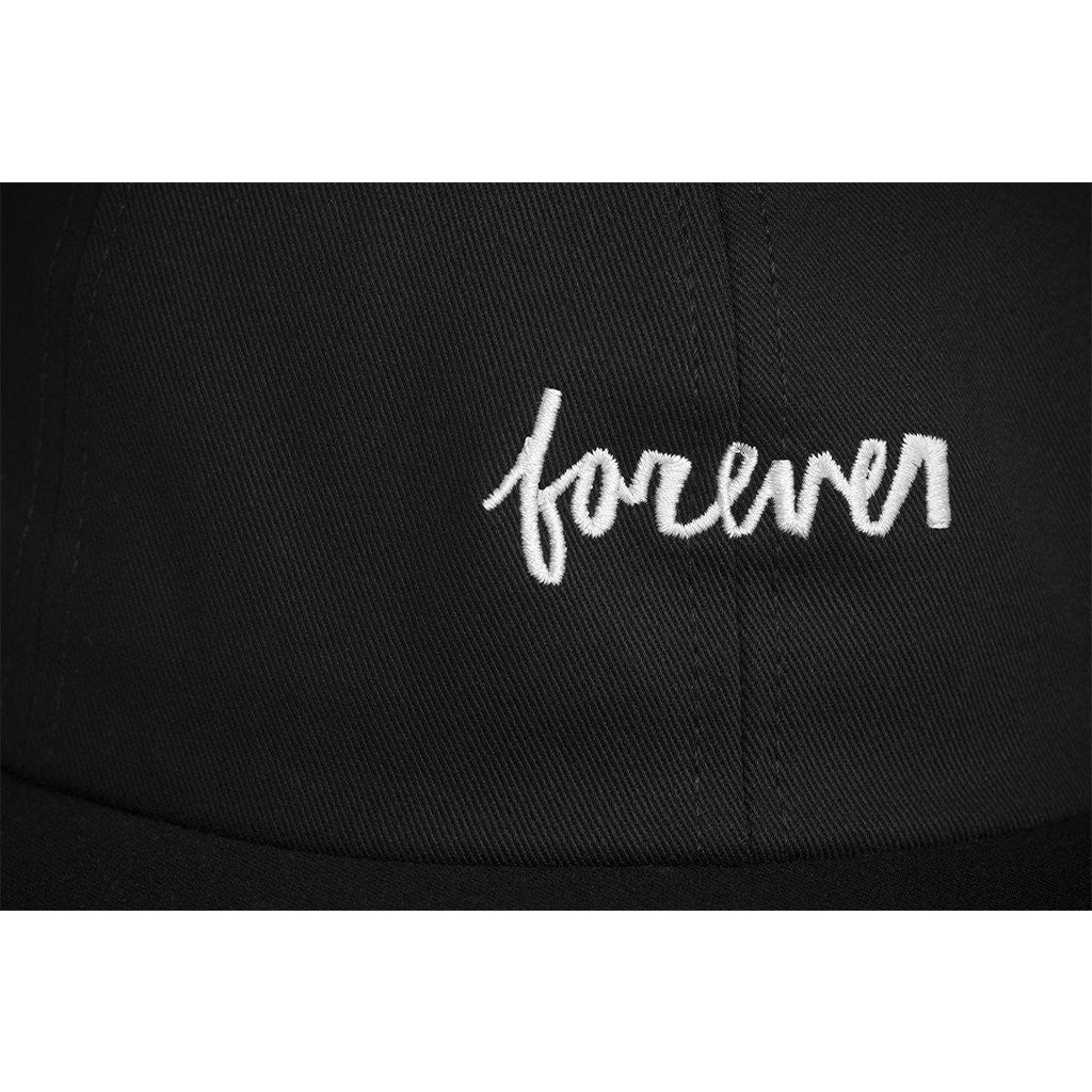 HUF x Chocolate Forever 6 Panel, Black - The Giant Peach